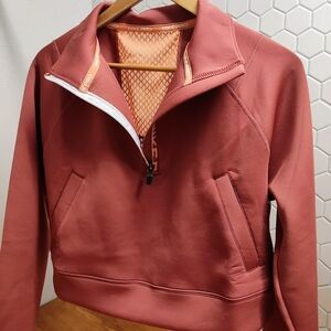 Nike Pro Rust Half-Zip Sweatshirt